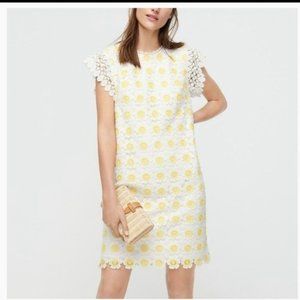 J.Crew Dress with Daisy Eyelet Pattern